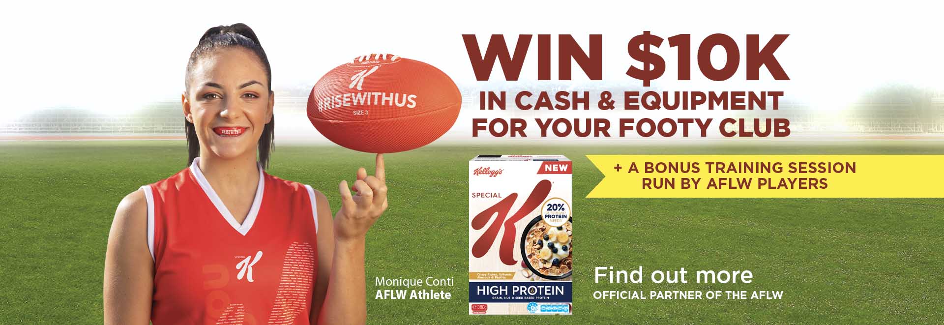 Special K Win banner